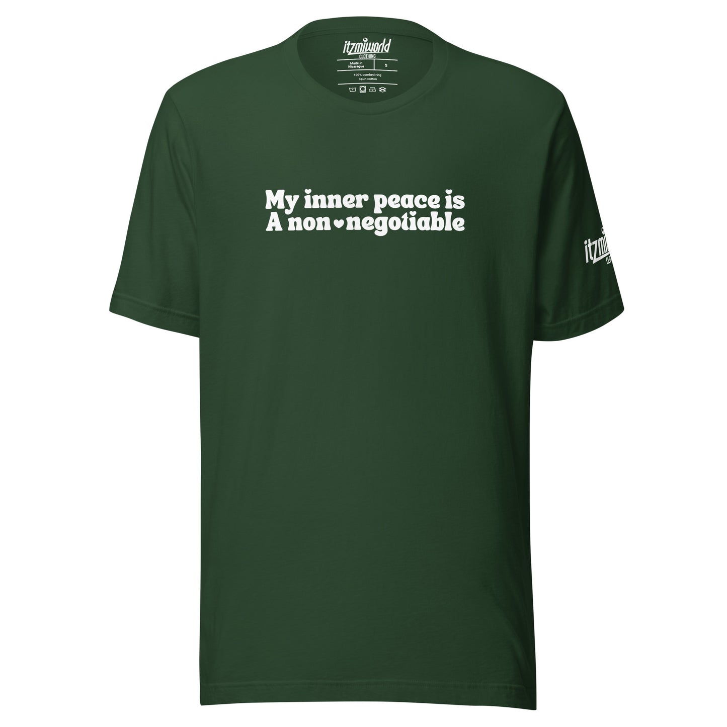 My Inner Peace is a Non-Negotiable Unisex Premium Shirt