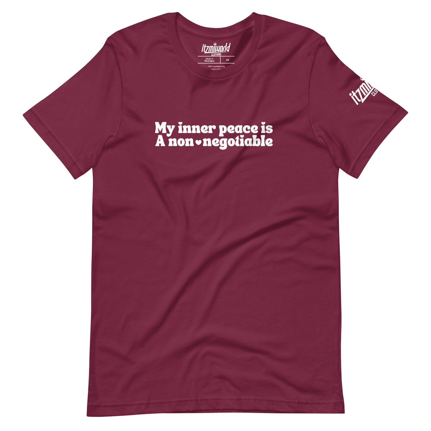 My Inner Peace is a Non-Negotiable Unisex Premium Shirt