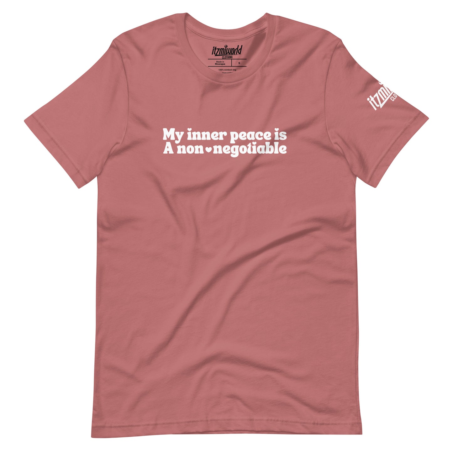 My Inner Peace is a Non-Negotiable Unisex Premium Shirt