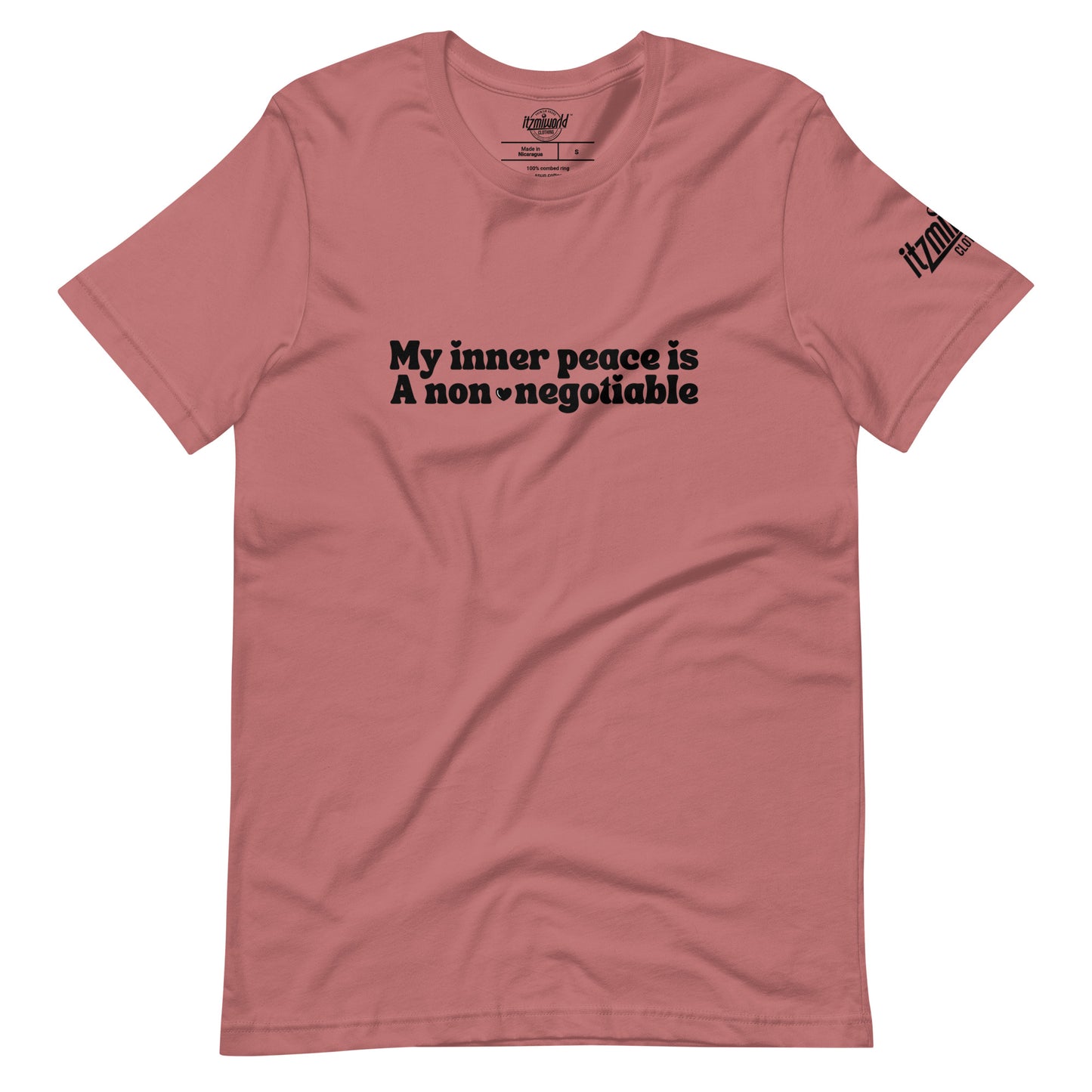 My Inner Peace is a Non-Negotiable Unisex Premium Shirt