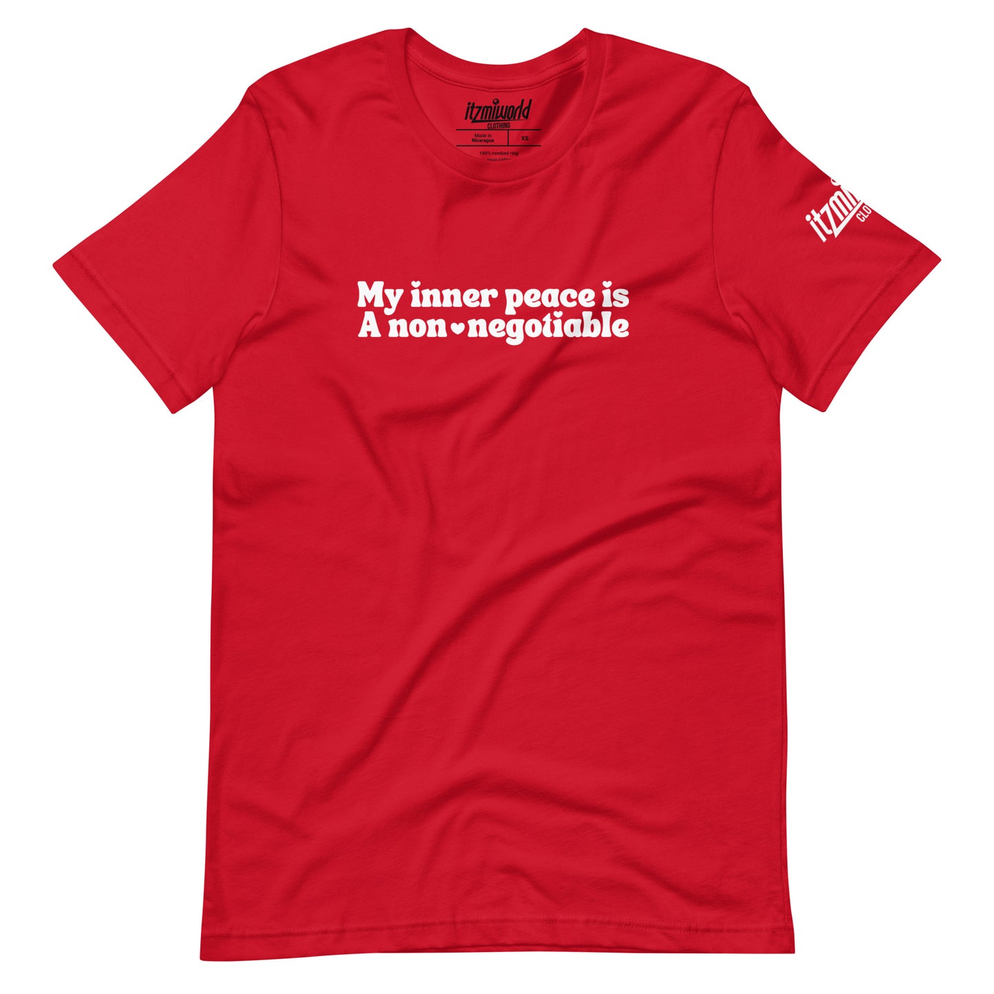 My Inner Peace is a Non-Negotiable Unisex Premium Shirt