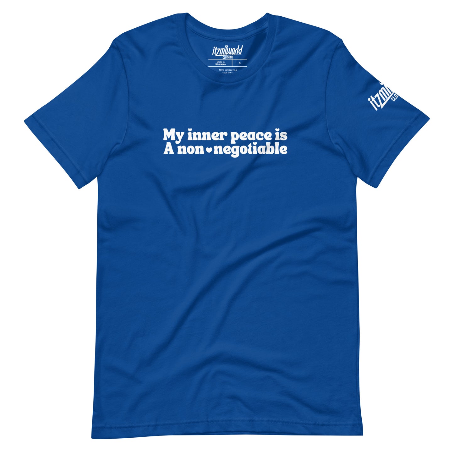 My Inner Peace is a Non-Negotiable Unisex Premium Shirt