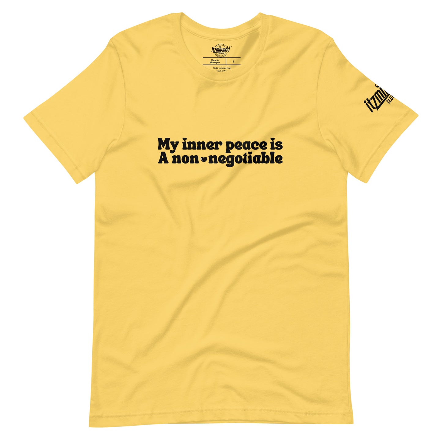 My Inner Peace is a Non-Negotiable Unisex Premium Shirt