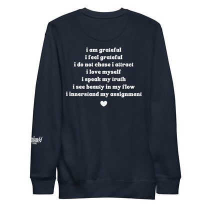 My Inner Peace Is A Non-Negotiable Unisex Premium Sweatshirt